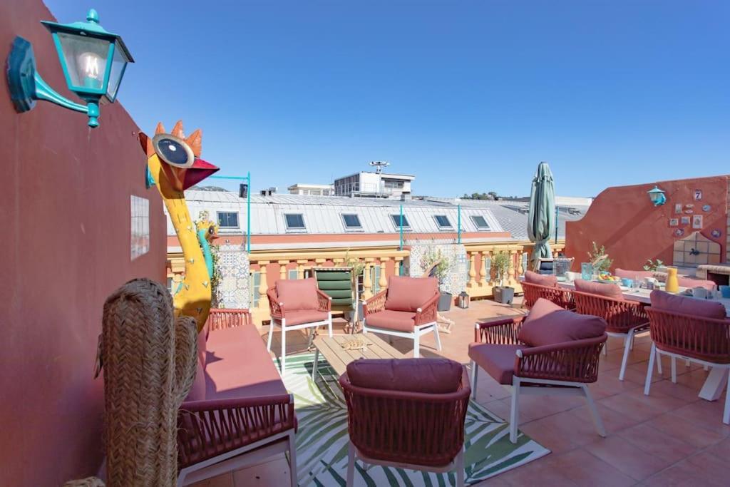#48 Suite Jean Top Floor Terrace 5Min Walk Sea Ac Nicea Zewnętrze zdjęcie