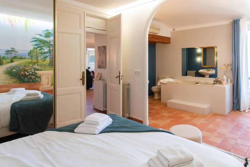 #48 Suite Jean Top Floor Terrace 5Min Walk Sea Ac Nicea Zewnętrze zdjęcie